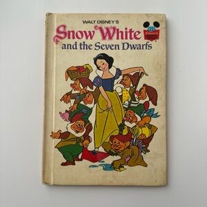 Disney Snow White vintage book